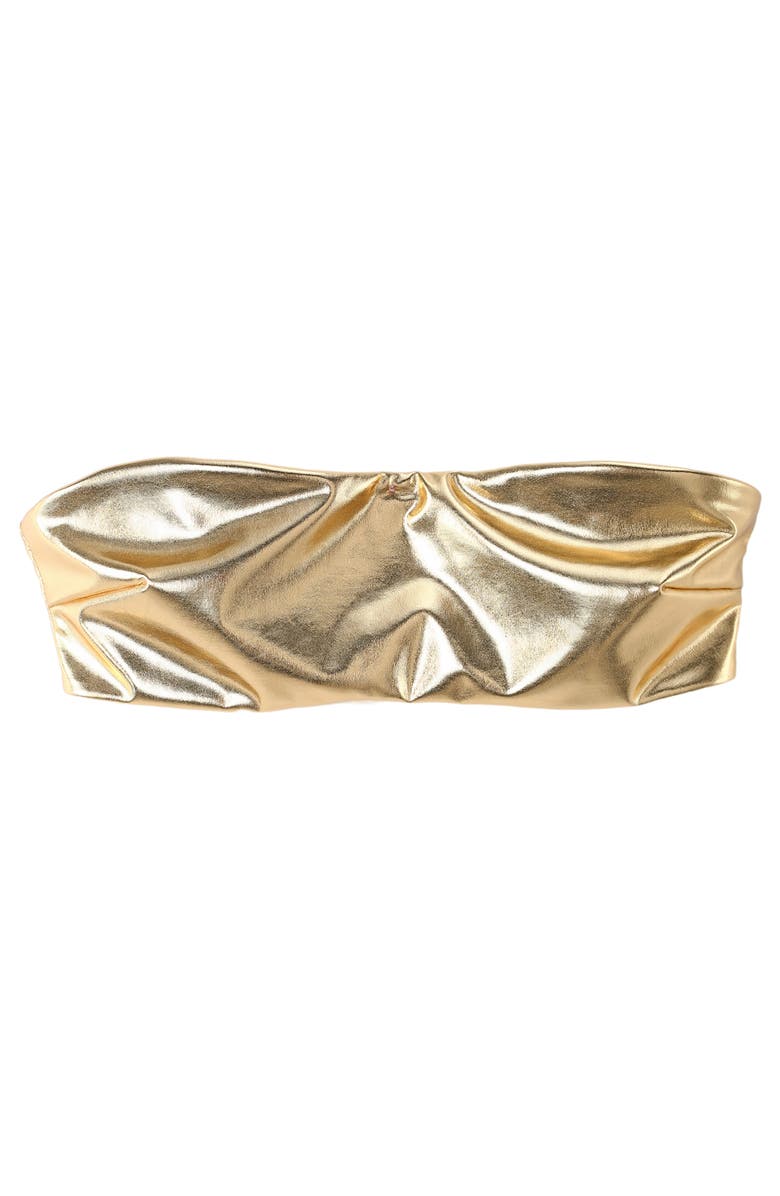 LECHERY<sup>®</sup> Lustrous Bandeau Bikini Top, Alternate, color, 