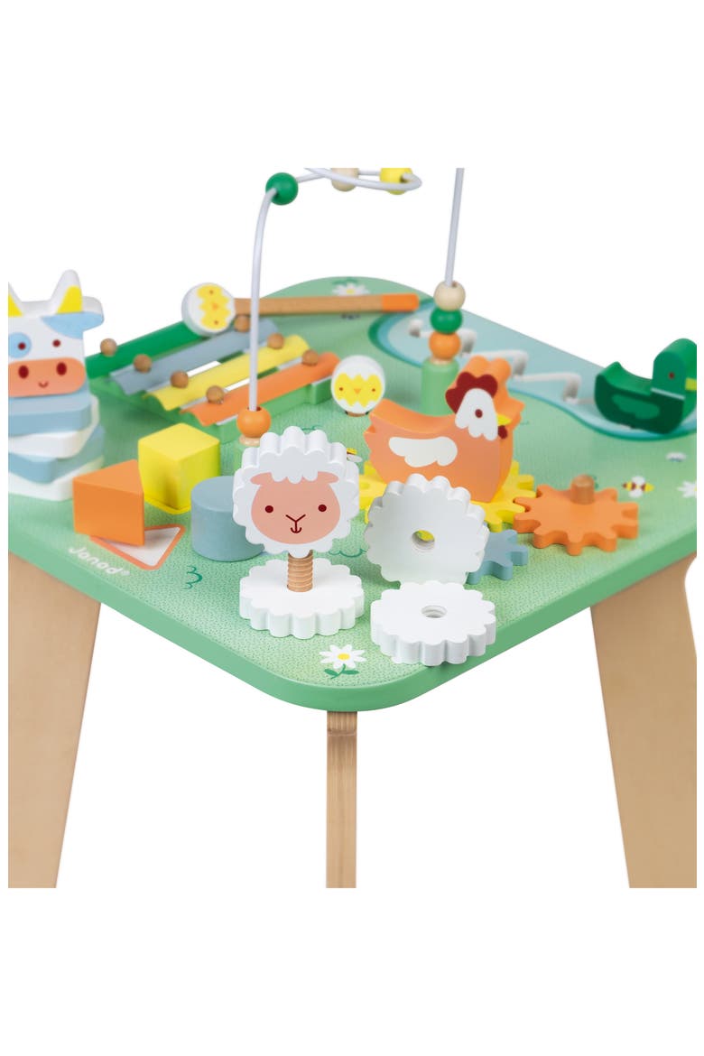Meadow Wooden Activity Table, Alternate, color, BLUE