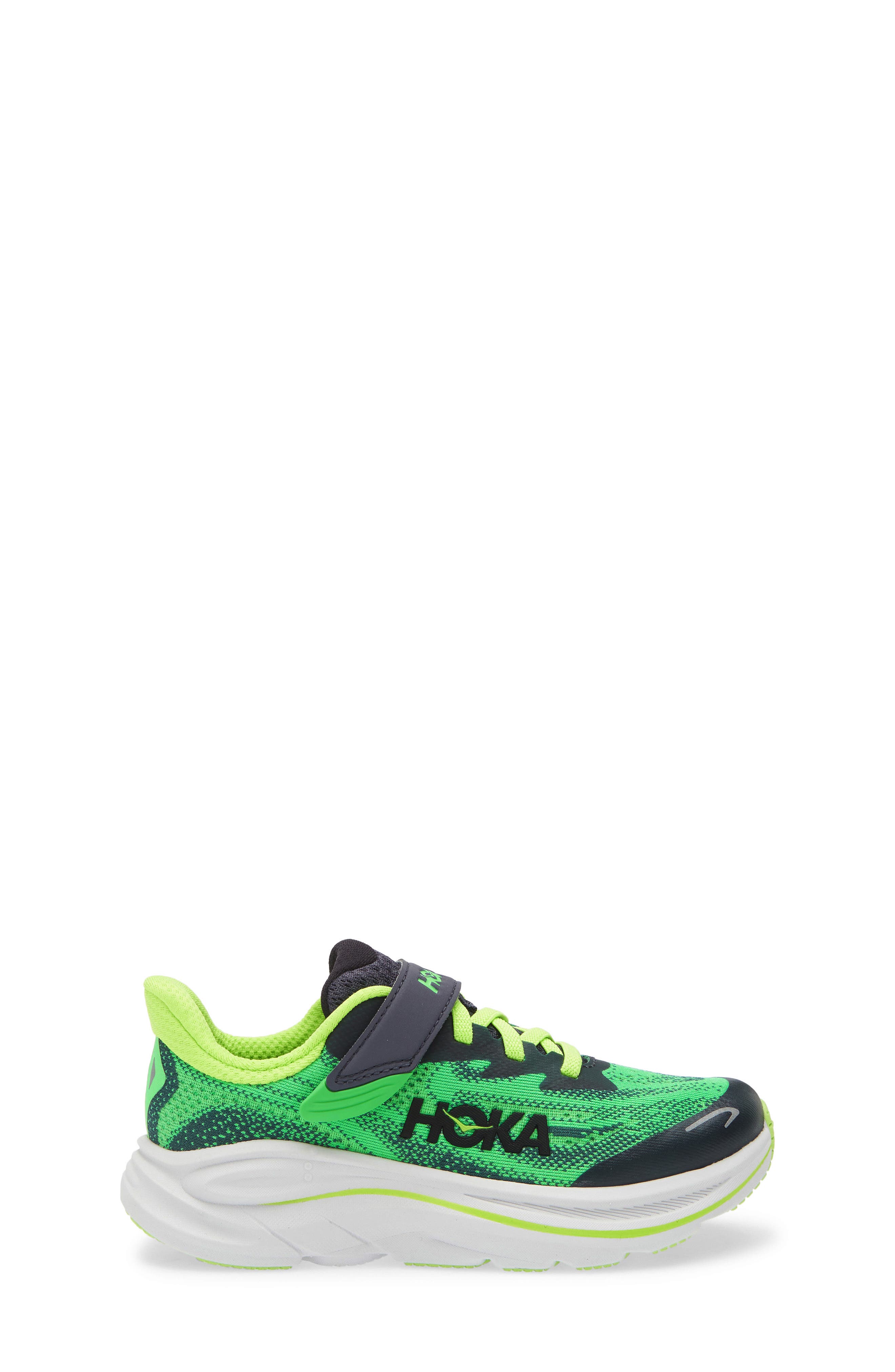 Kids' Clifton 10 Running Sneaker, Alternate, color, SPRING GREEN / COSMIC GREY