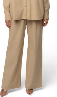 JLUXLABEL Leon Pleated Wide Leg Pants