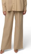 JLUXLABEL Leon Pleated Wide Leg Pants