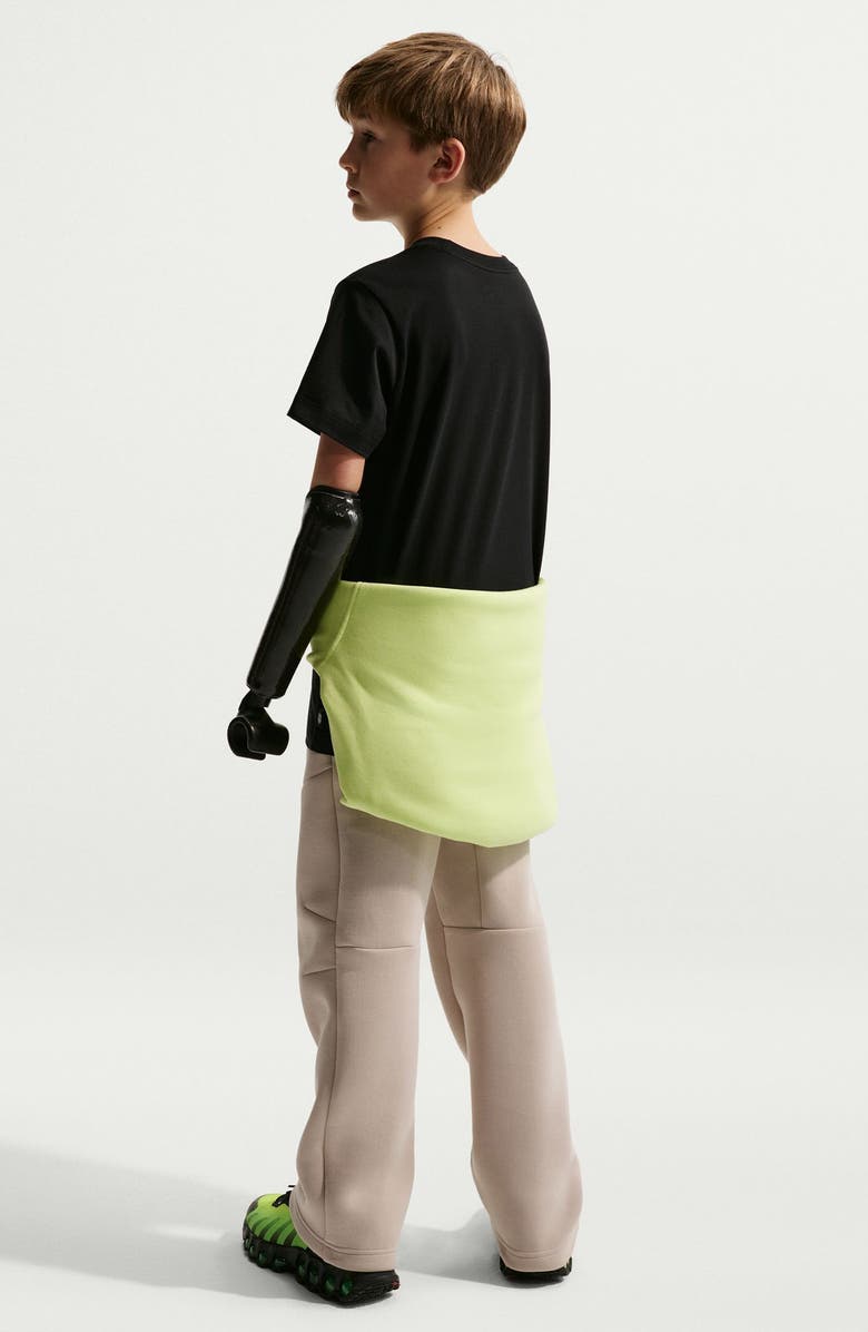 Nike Kids' Wordmark Cotton Graphic T-Shirt, Alternate, color, Black