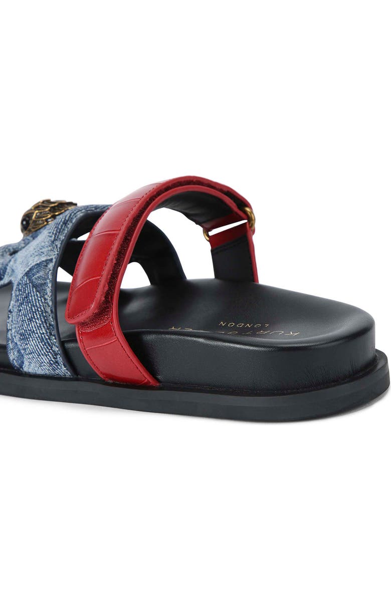 Kurt Geiger London Eagle Cutout Slide Sandal, Alternate, color,