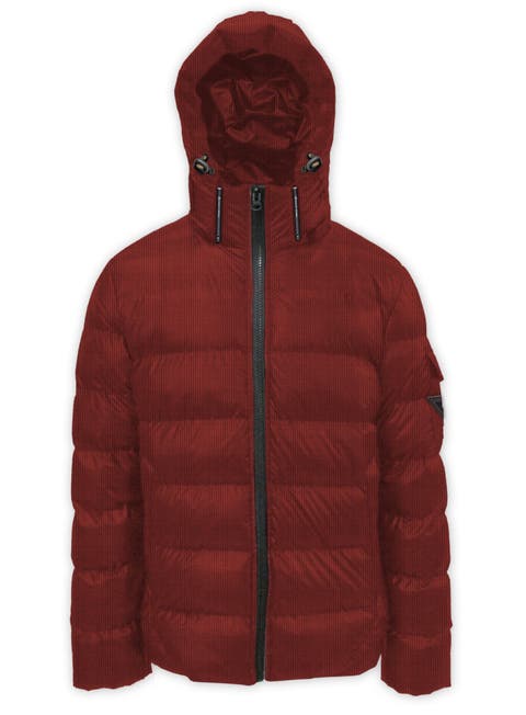 FINE CORDUROY PUFFER JACKET