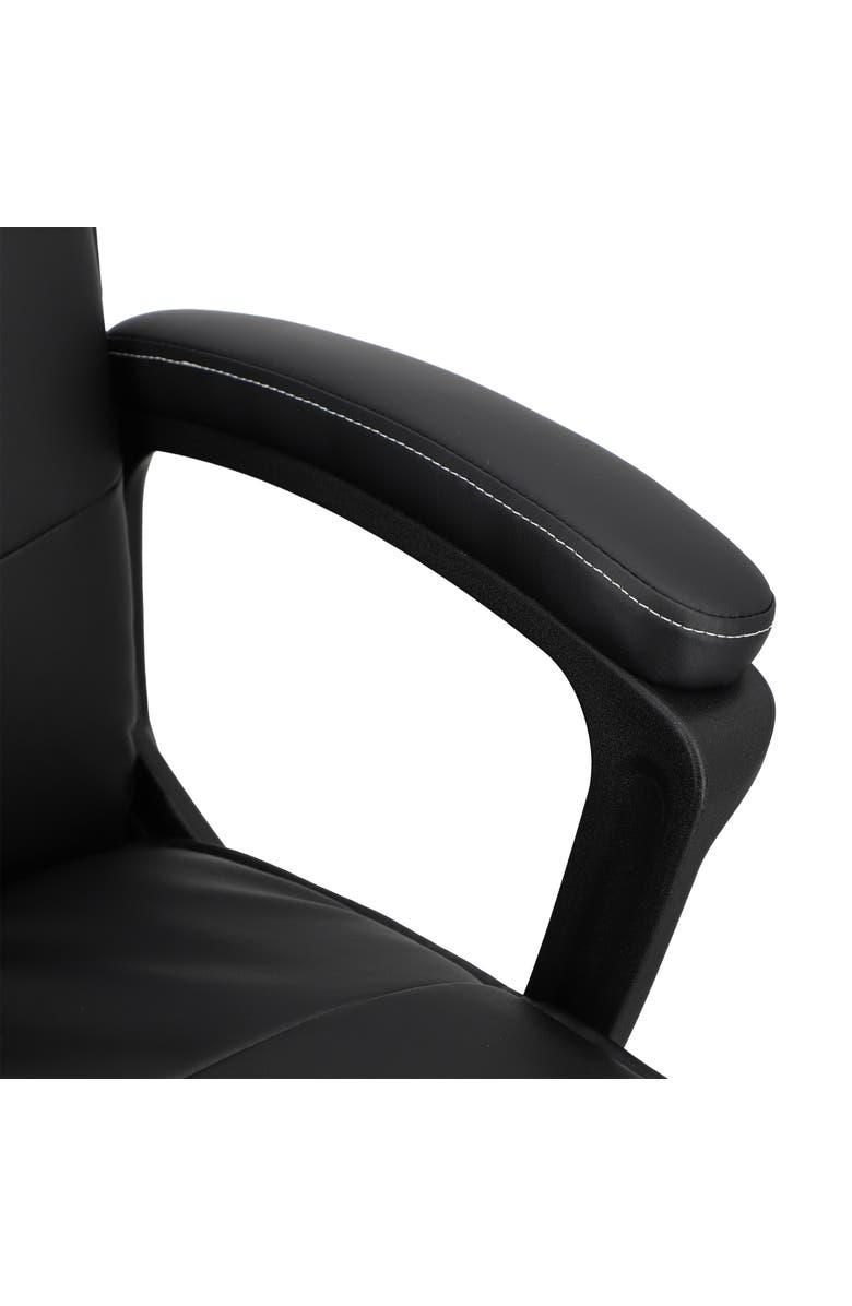 Elama High Back Adjustable Office Chair, Alternate, color, Black