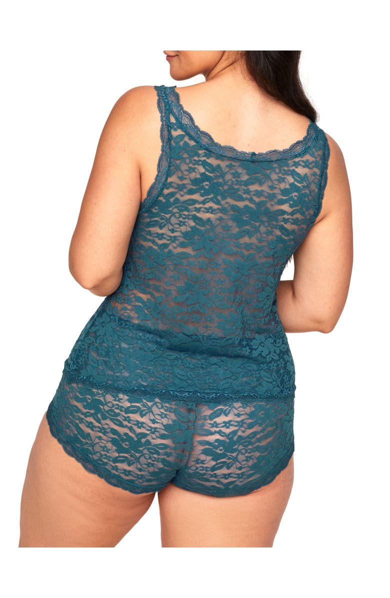Adore Me Roanne Tank & Shortie Set Lingerie, Alternate, color, Dark Blue