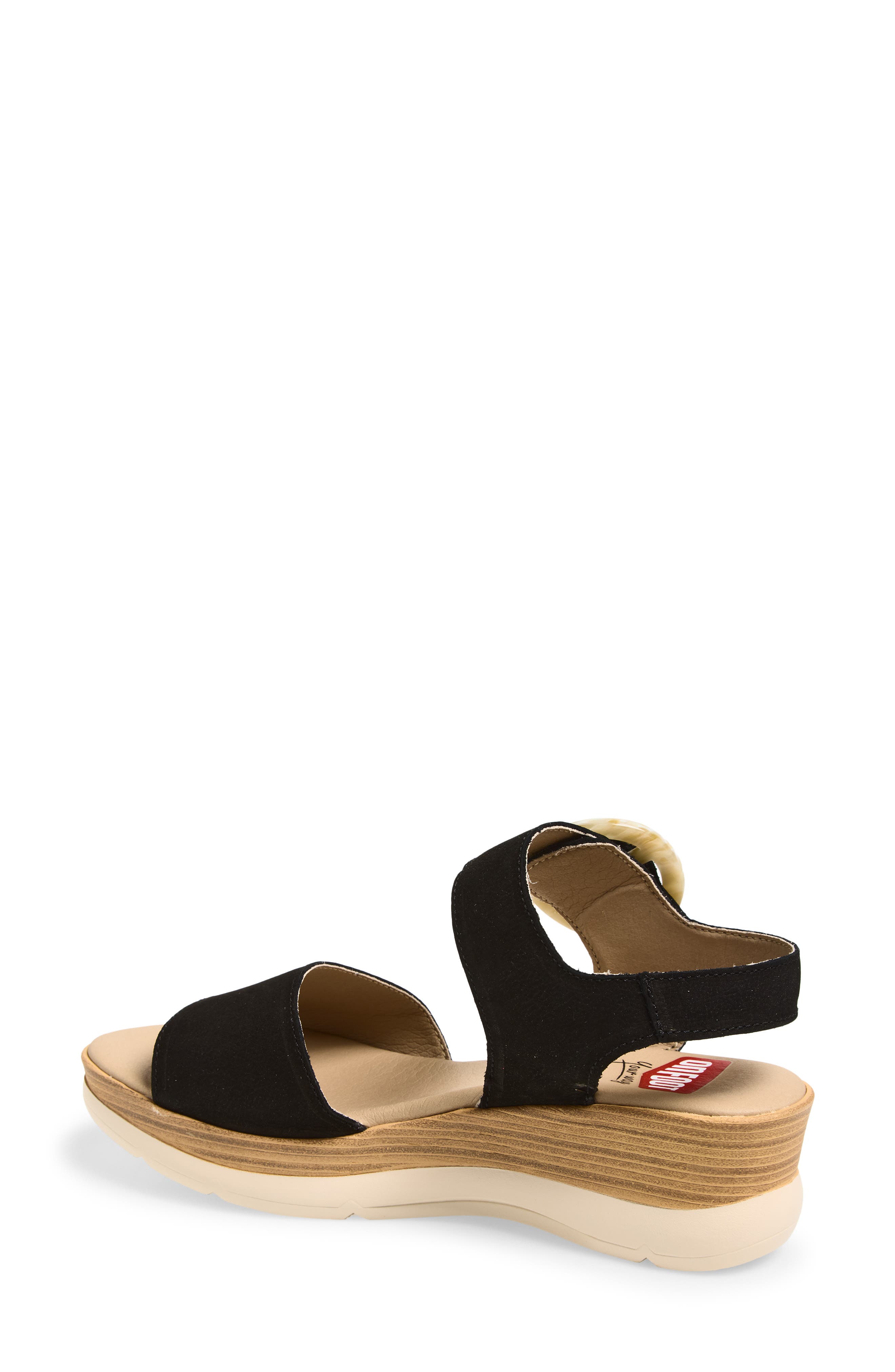 On Foot Boticelli Platform Sandal, Alternate, color, Black