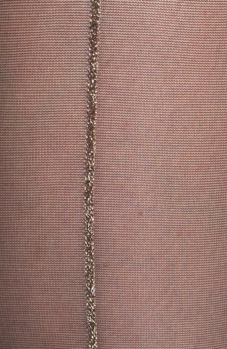 Oroblu Riga Tights, Alternate, color, Black-Gold