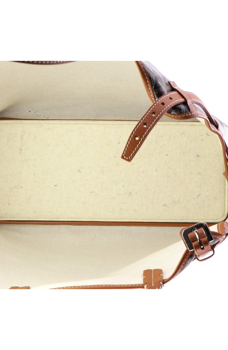 Pre-Owned Goyard Chien Gris Pet Carrier Tote Coated Canvas, Alternate, color, Black