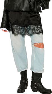 Free People Meet in the Middle Half Slip Miniskirt