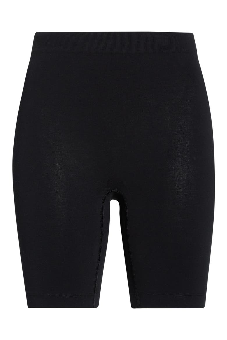 Seamless Comfort Slip Shorts, Alternate, color, BLACK