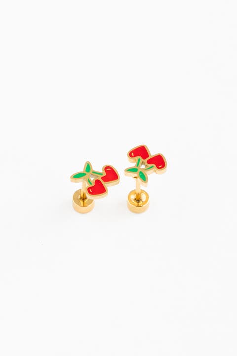 Cherries Stud Earrings