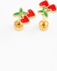 Pip Pop Cherries Stud Earrings