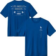 TravisMathew Men's TravisMathew  Royal Los Angeles Dodgers Base Hit Bliss T-Shirt