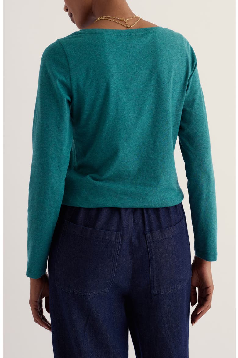 Easel Long Sleeve T-Shirt, Alternate, color, LOCH