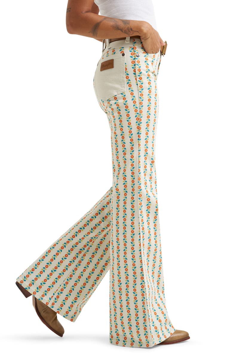 Wrangler Western Wide Leg Jeans, Alternate, color, 