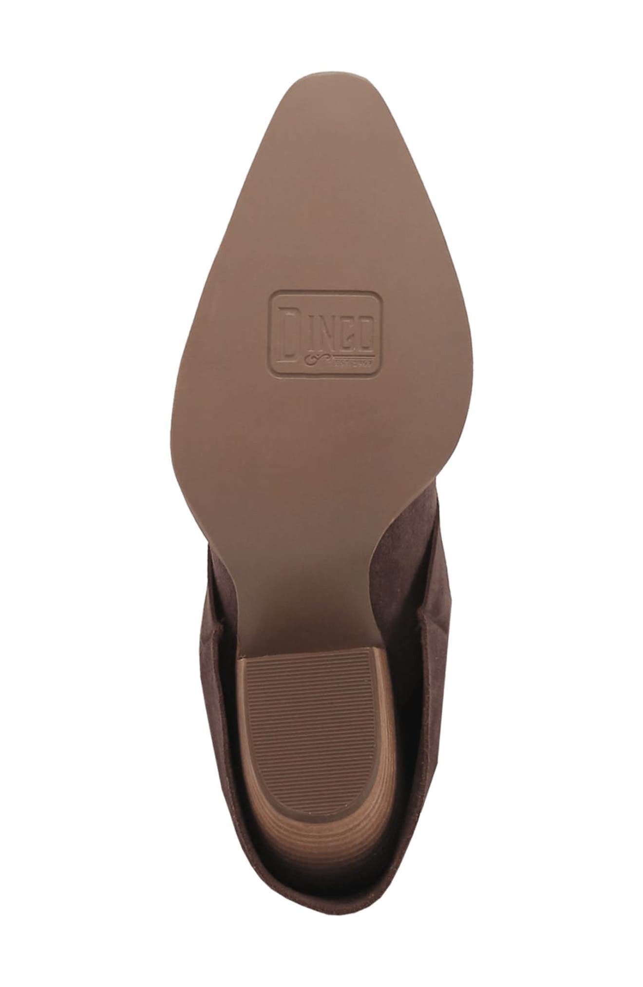 Dingo Spirit Trail Knee High Western Boot, Alternate, color, Brown