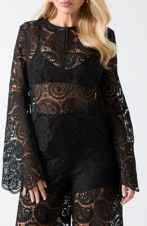 Grace Long Sleeve Lace Top