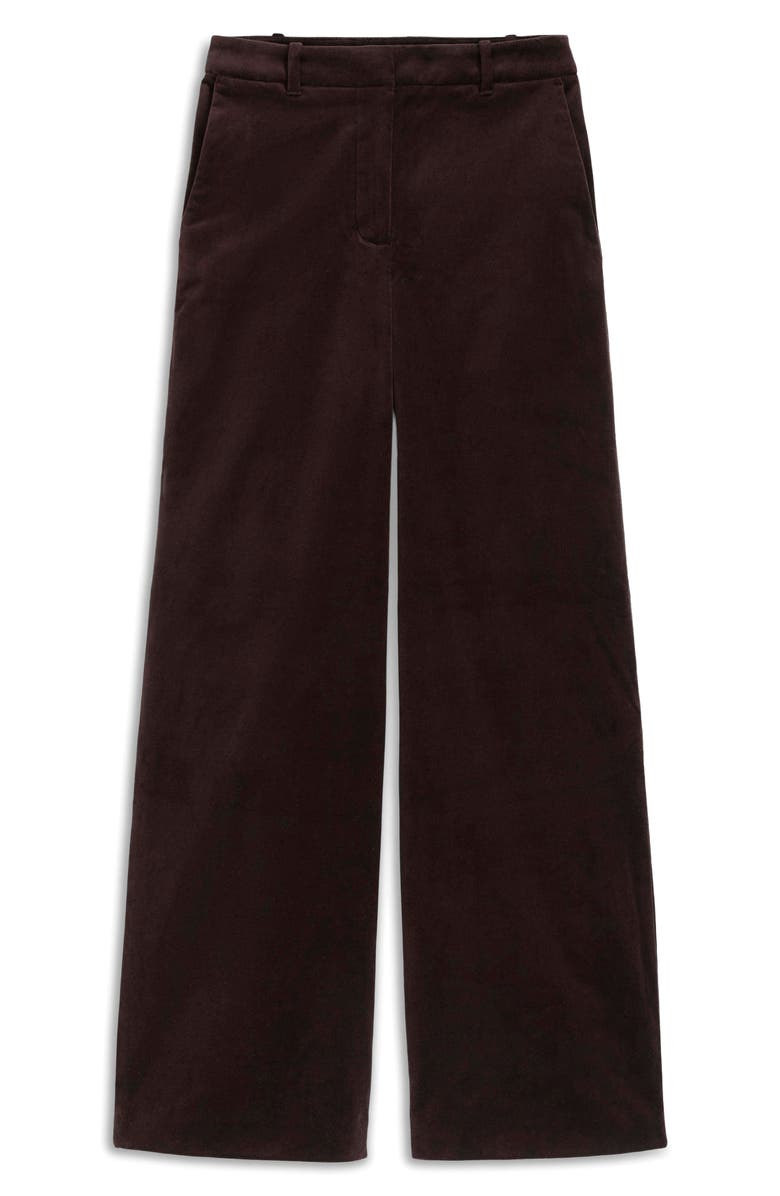 Boden Belgravia Straight Leg Pants, Alternate, color, Espresso