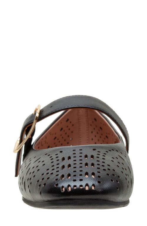 Shop Linea Paolo Miller Mary Jane Flat In Black