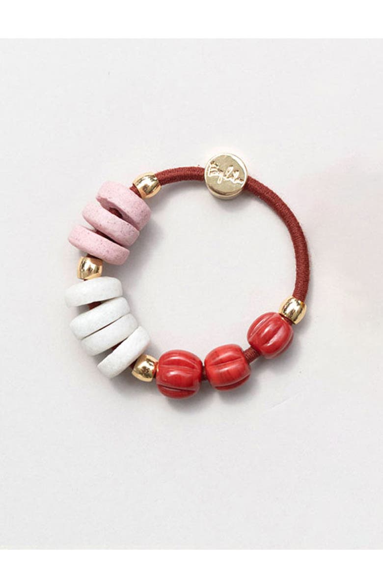 By Lilla Nolita Capsule Bracelet Hairtie, Main, color, Multi