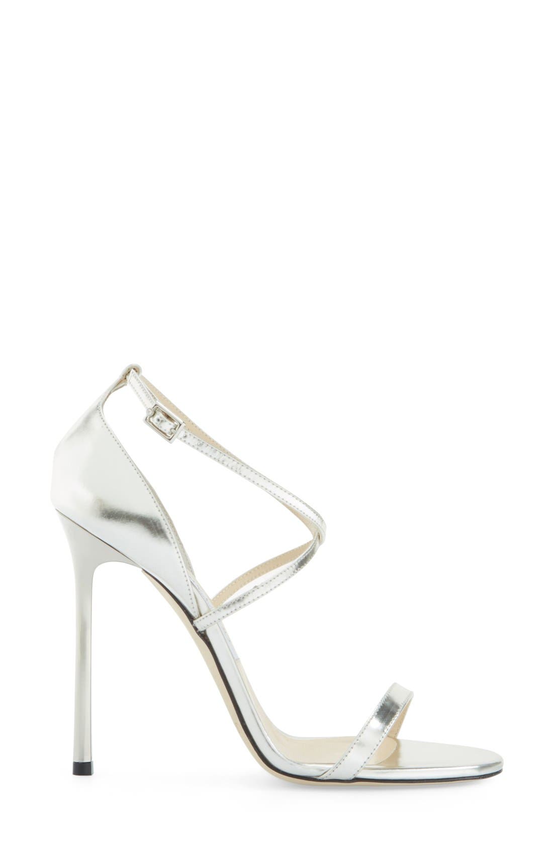 Jimmy Choo 'Hesper' Ankle Strap Sandal, Alternate, color, 