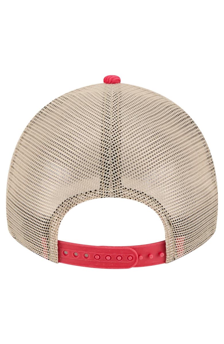 New Era Men's New Era Red/Cream Kansas City Chiefs Vintage Landscape 9TWENTY A-Frame Adjustable Hat, Alternate, color, 