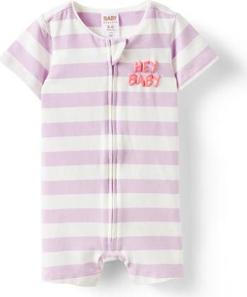 The Billie Short Sleeve Zip Romper