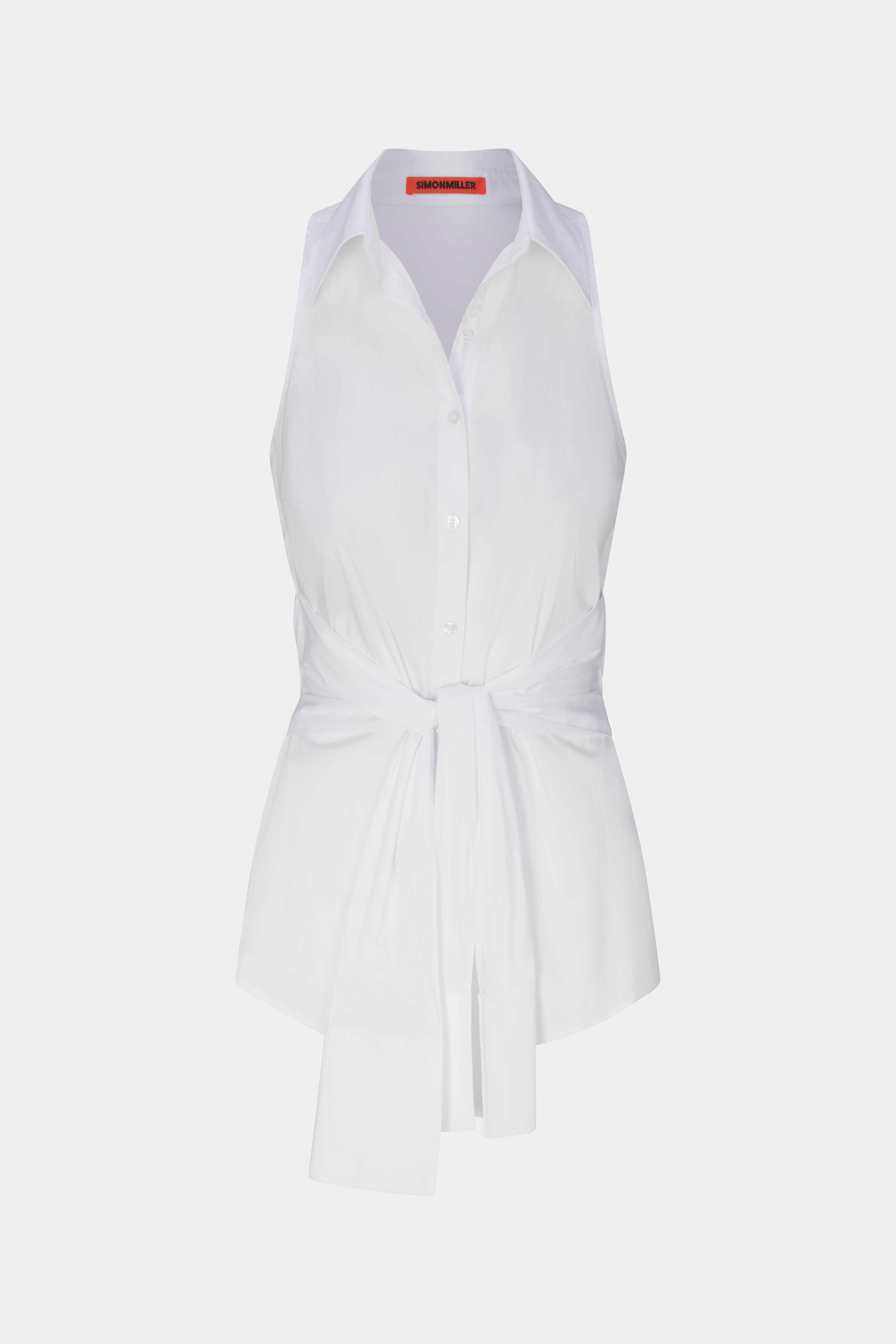Inna Sleeveless Poplin Top - image 2