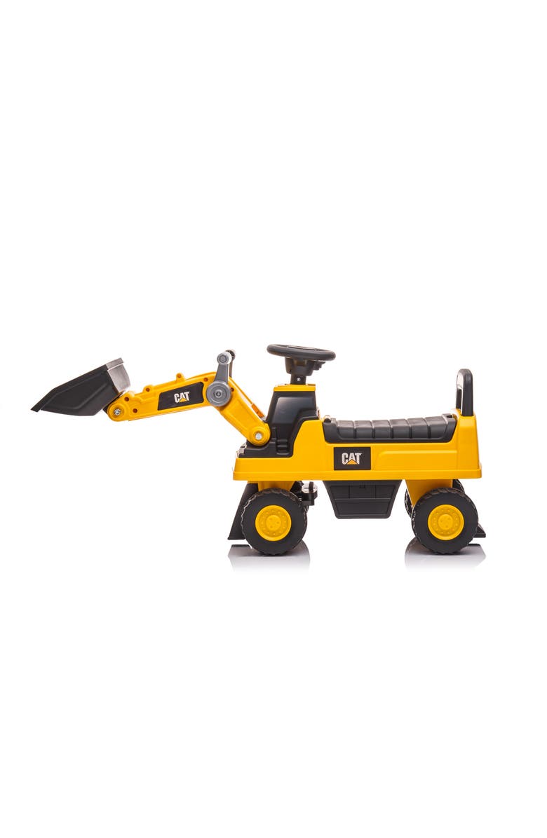 FREDDO CAT Excavator Foot to Floor, Alternate, color, Yellow