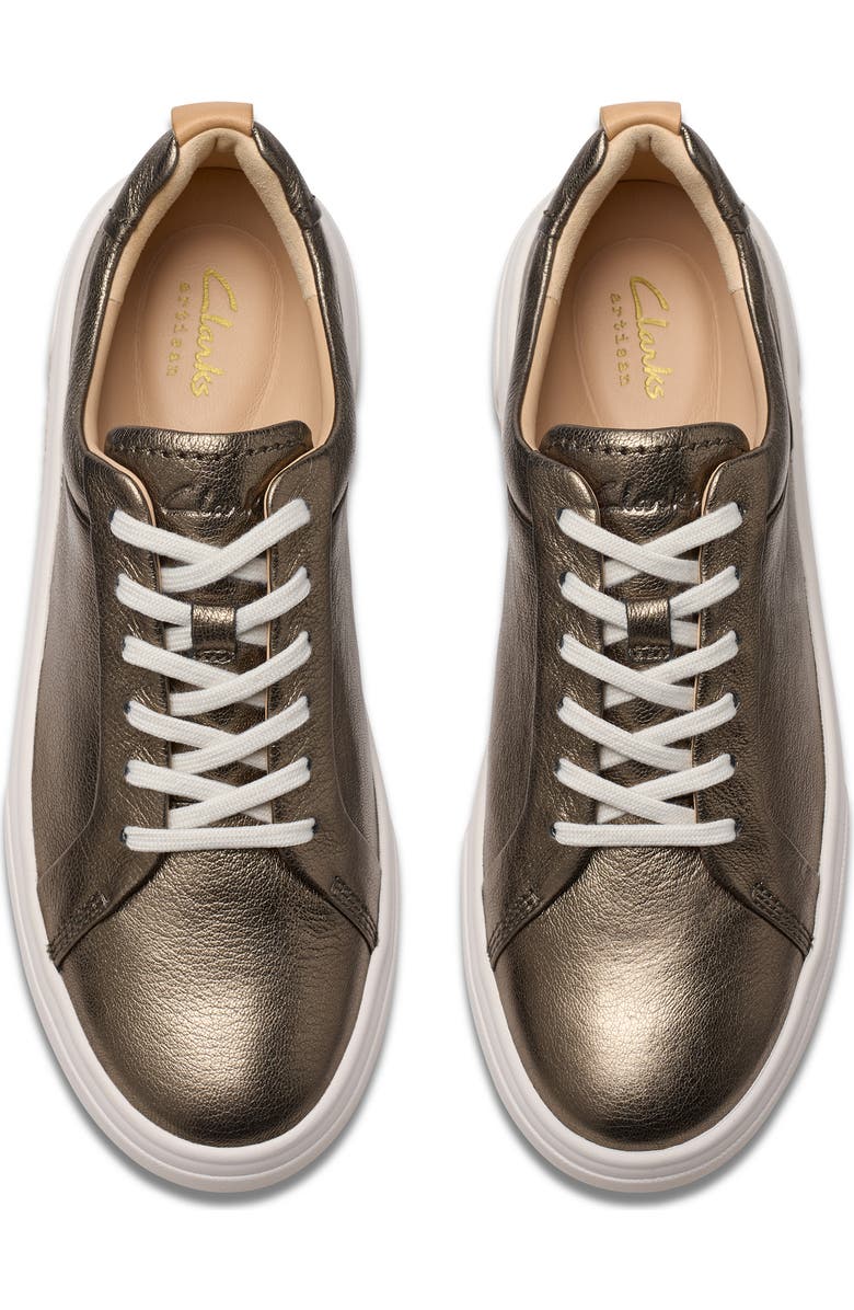 Clarks<sup>®</sup> Hollyhock Walk Sneaker, Alternate, color, Metallic