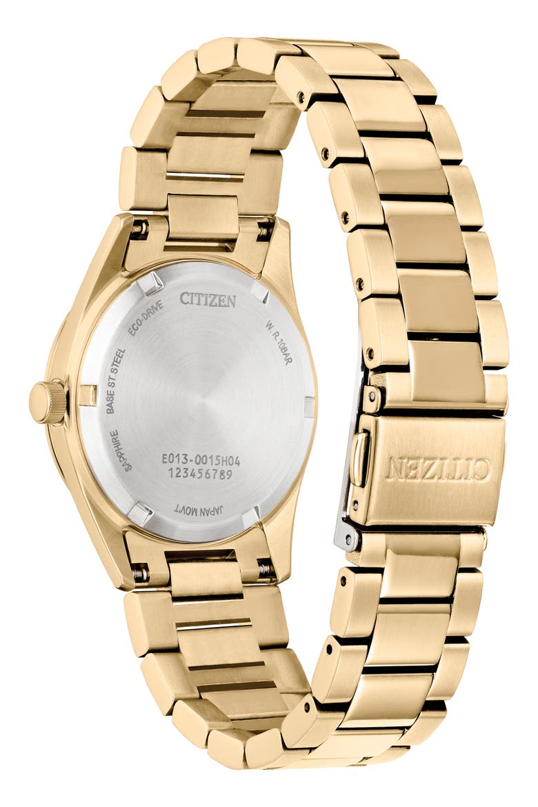 Sport Luxury Diamond Bracelet Watch, 33mm, Alternate, color, GOLD-TONE