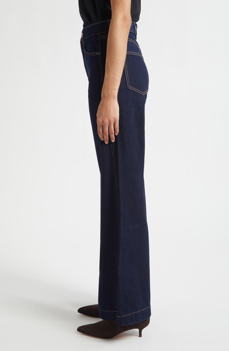 Veronica Beard Kasey Wide Leg Jeans, Alternate, color, Indigo Rinse