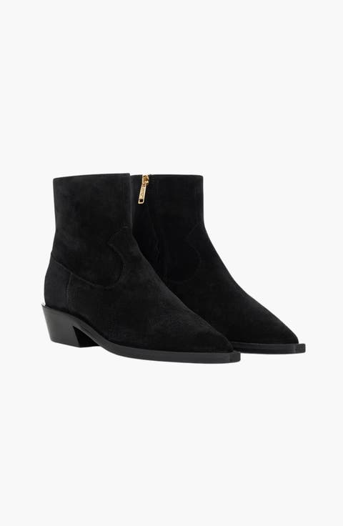 Bekah Flat Western Boots