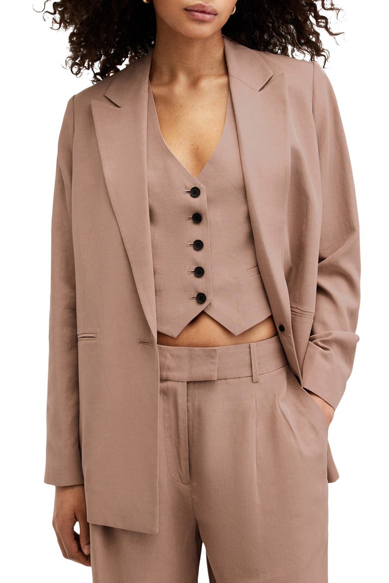 Deri Lyn Blazer, Main, color, DOE BROWN