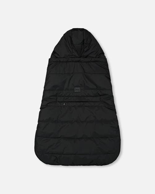 Deux Par Deux Gender Inclusive 3-in-1 Multifunction Cover For Car Seat, Stroller, And Carrier In Black
