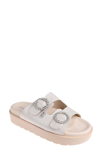 Bebe Platform Slide Sandal