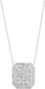 EFFY Sterling Silver Diamond Pendant Necklace