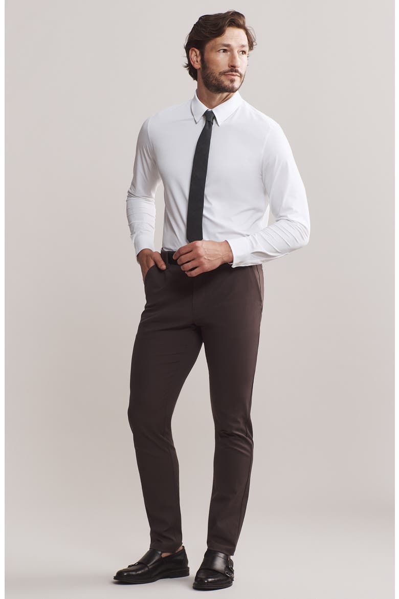 Gotham Slim Fit Water Repellent Pants, Alternate, color, THUNDERSTORM GRAY