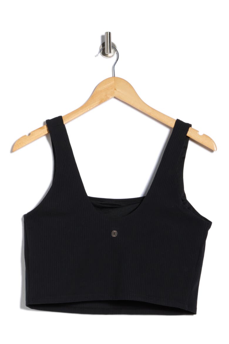 Piper Longline Sports Bra, Alternate, color, BLACK