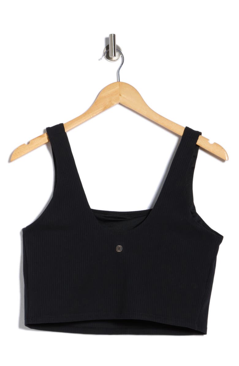 BALANCE COLLECTION Piper Longline Sports Bra, Alternate, color, Black