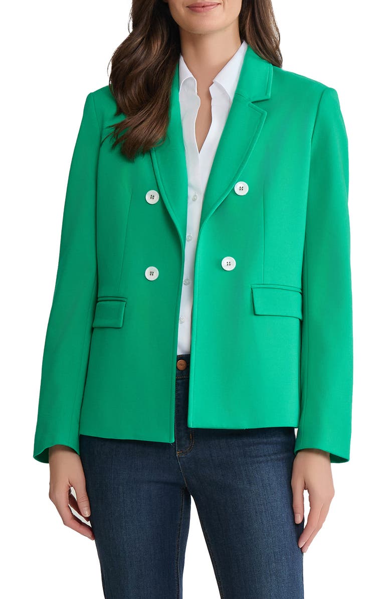 Jones New York Faux Double Breasted Blazer, Main, color, 