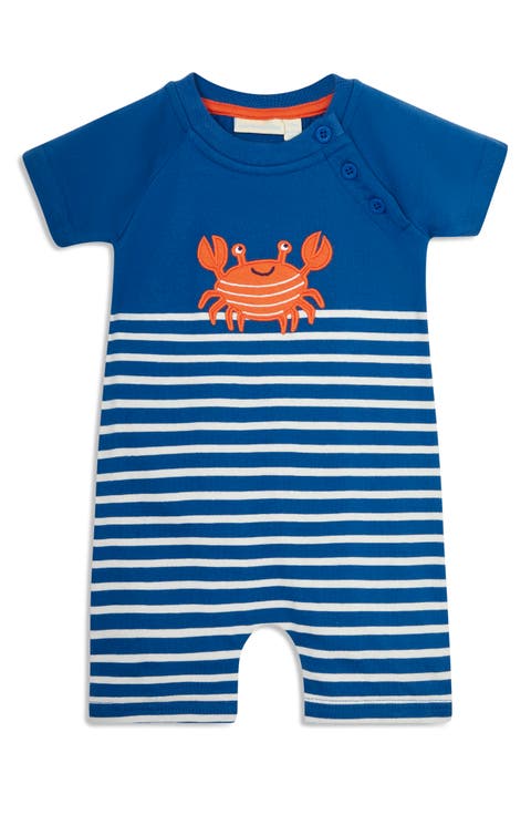 Crab Appliqué Romper (Baby)