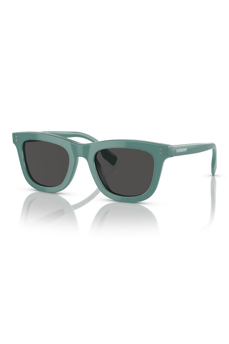 Kids' 46mm Pillow Sunglasses, Alternate, color, BLUE / DARK GREY