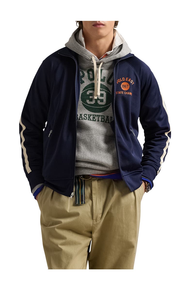Polo Ralph Lauren Polo Ball Double-Knit Track Jacket, Main, color,
