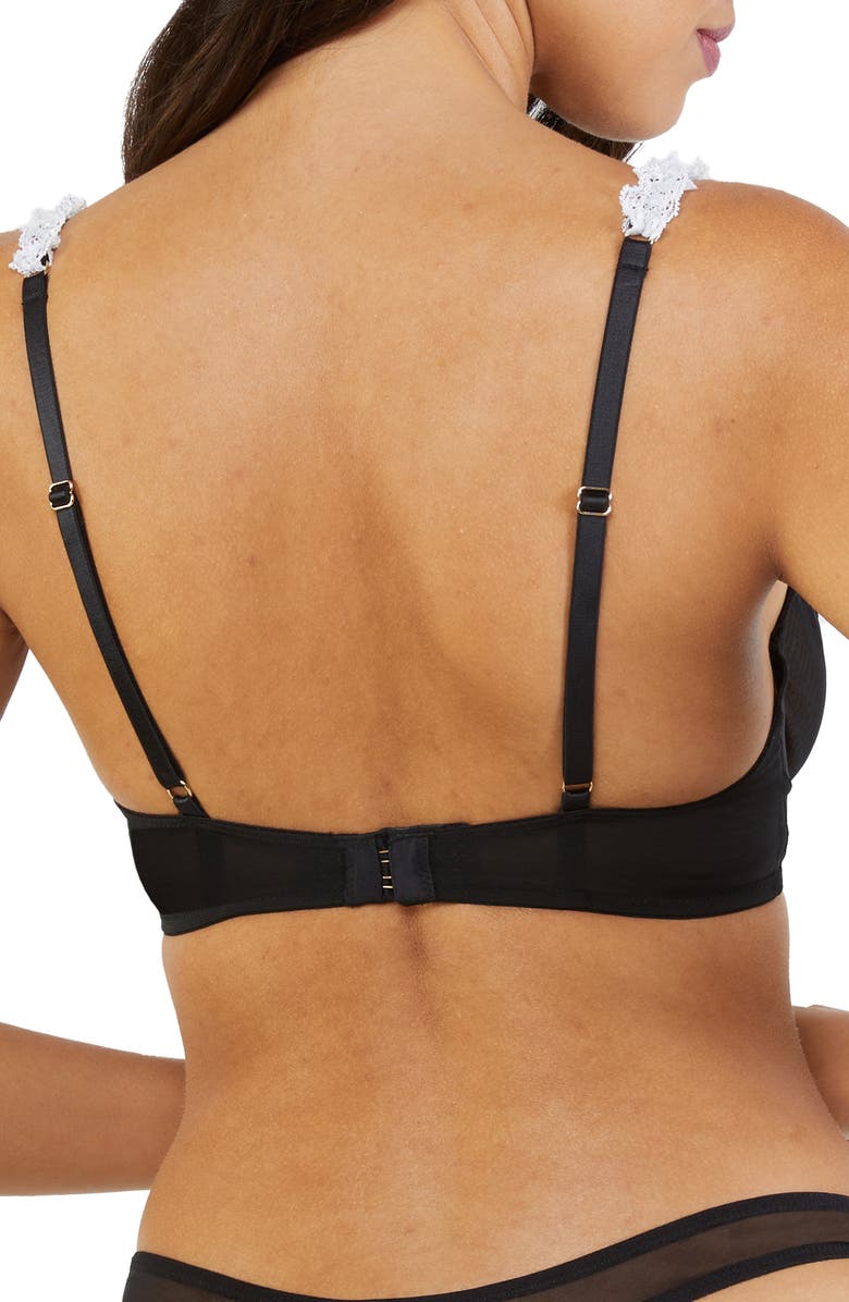 Playful Promises Miranda Peephole Underwire Bra, Alternate, color, 