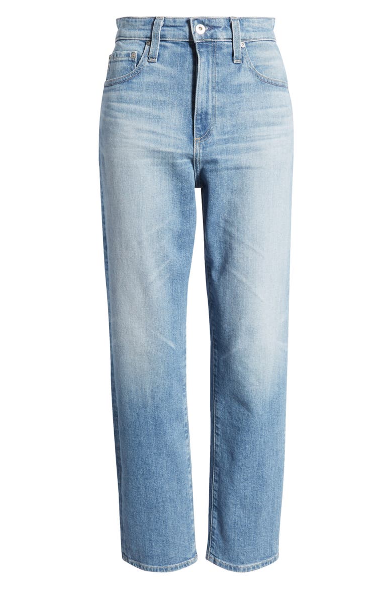 Rian High Waist Ankle Straight Leg Jeans, Alternate, color, 22 YEARS PALMA
