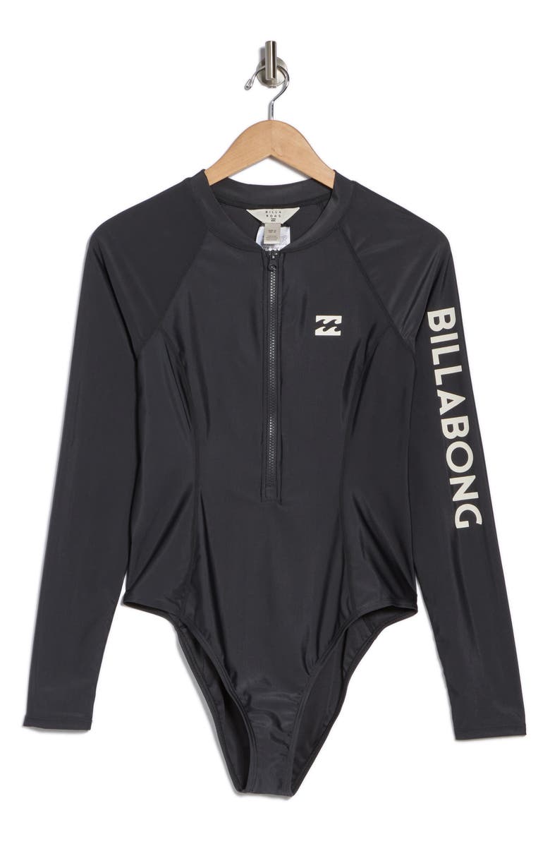 Billabong Beach Babe Long Sleeve Swimsuit, Alternate, color,