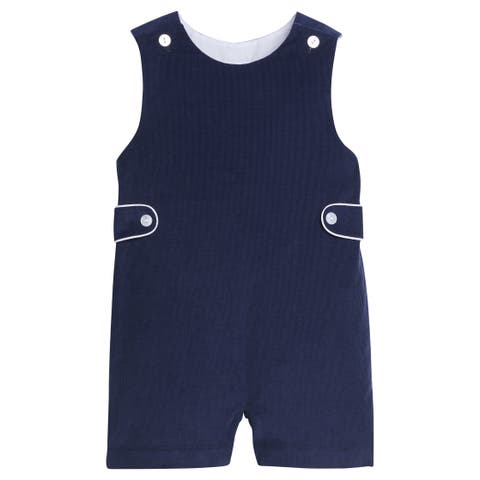 Kids' Corduroy Button Tab John John (Baby)