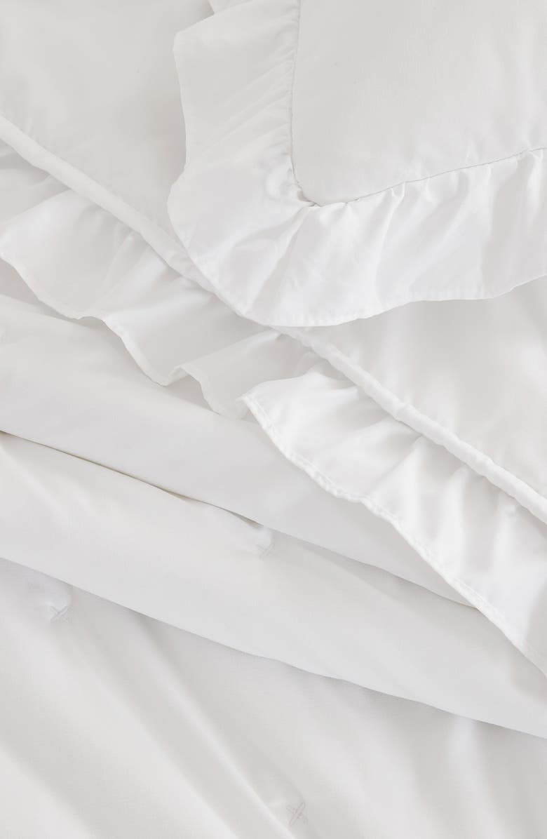 Woven & Weft Ruffle Quilt Set, Alternate, color, White